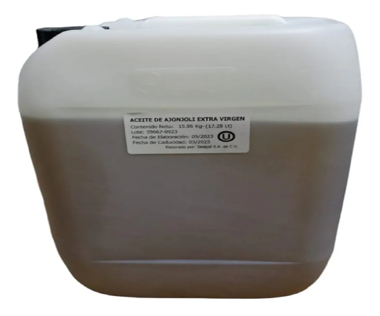 Aceite de Ajonjolí Extra Virgen 17L al mayoreo — Yesh Market