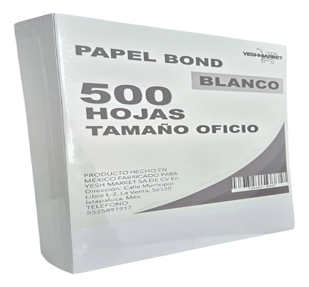 Papel Bond Oficio 500 Hojas