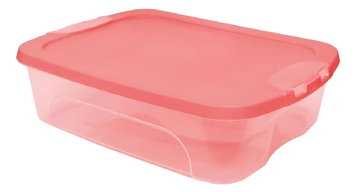 Caja 53L Rosa Bajo Cama al mayoreo — Yesh Market