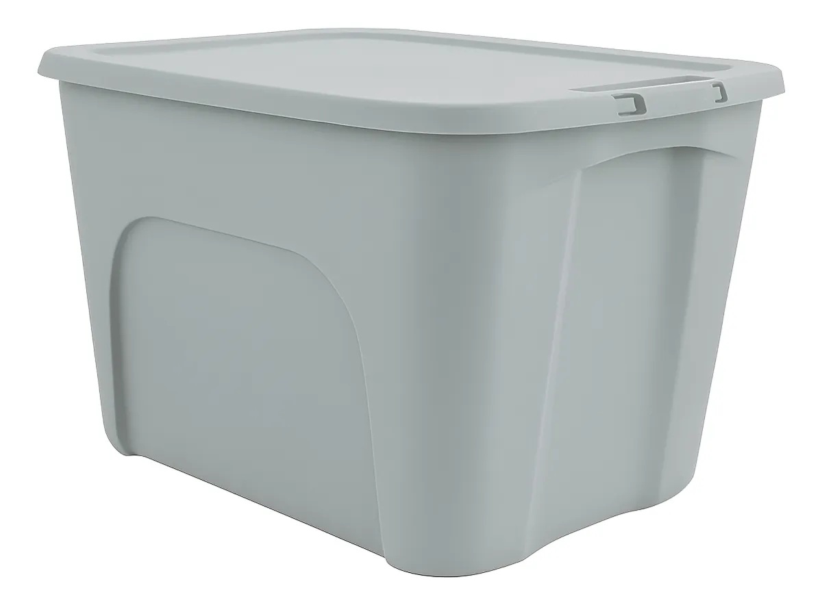 Caja Box 87 Litros Gris al mayoreo — Yesh Market