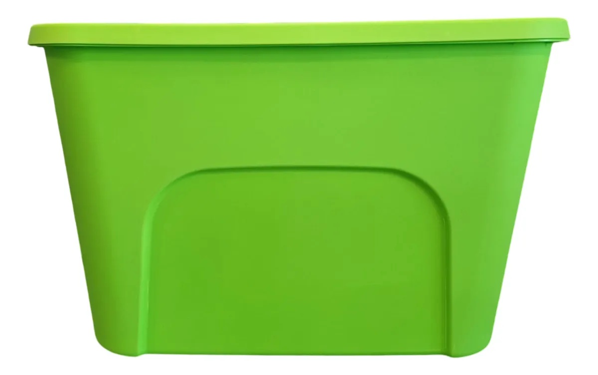 Caja Box 87 Litros Verde al mayoreo — Yesh Market
