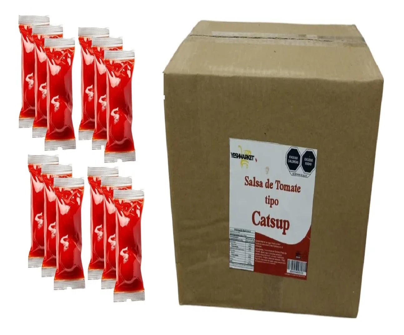 Catsup y Salsas en Sobres al mayoreo — Yesh Market