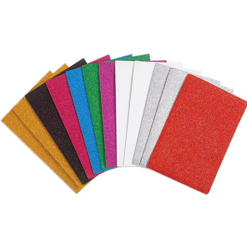 Foamy con Brillantina Tamaño Carta Glitter