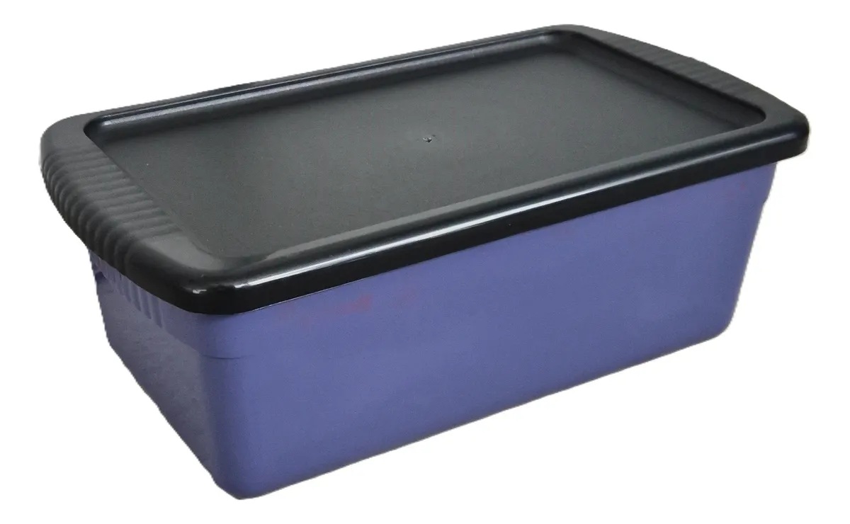 Caja Zapatera Morada 6L al mayoreo — Yesh Market