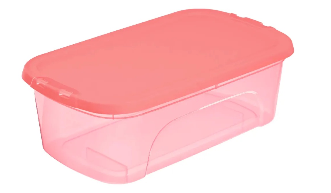 Caja Zapatera Rosa 6L al mayoreo — Yesh Market