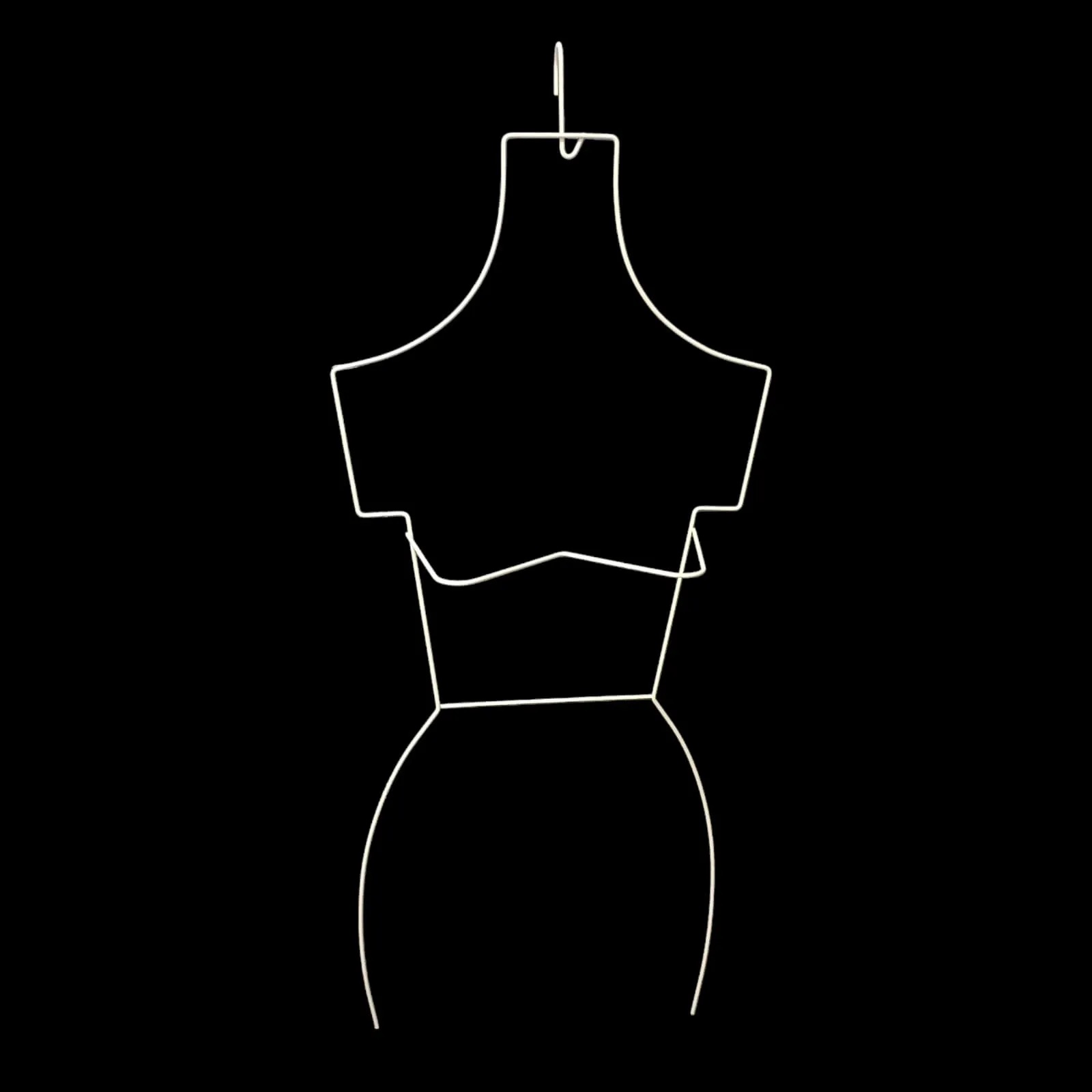 Maniquí Metálico para Colgar Pack 12 al mayoreo — Yesh Market