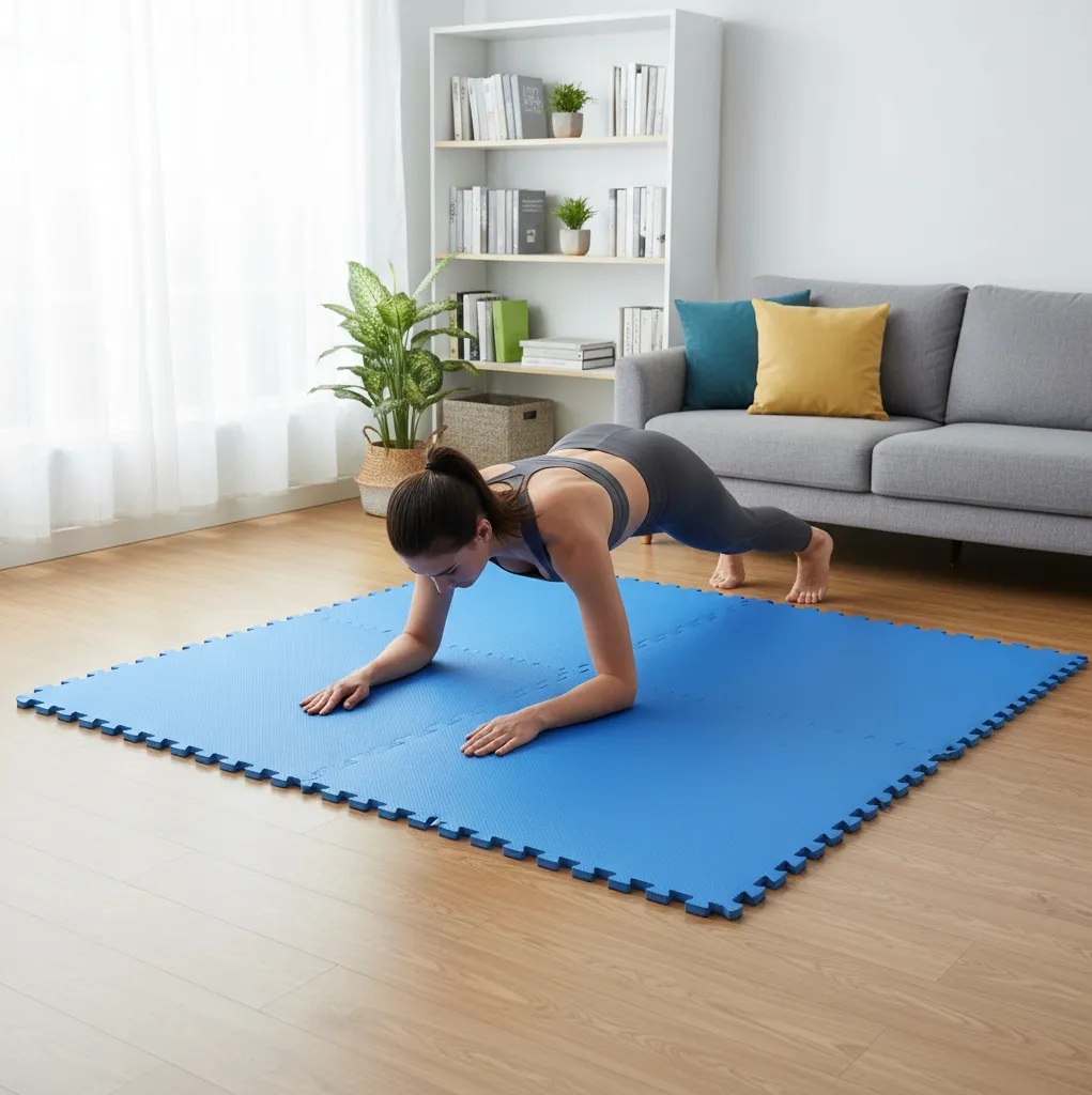 Piso de Gimnasio Foamy Azul al mayoreo — Yesh Market