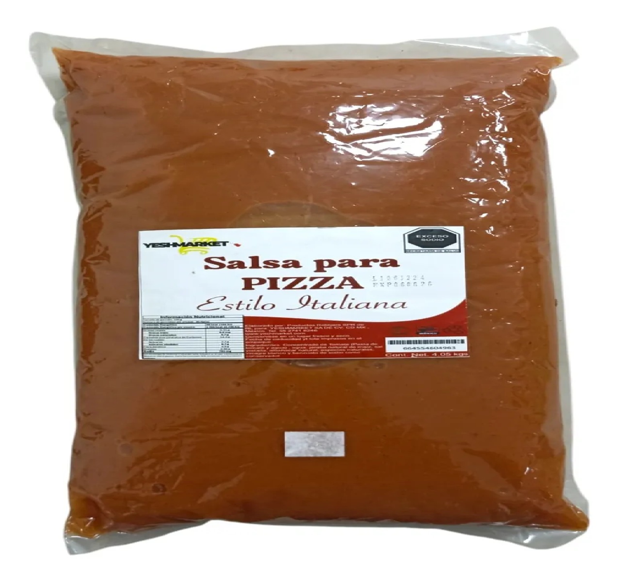 Salsa para Pizza 20 Litros al mayoreo — Yesh Market